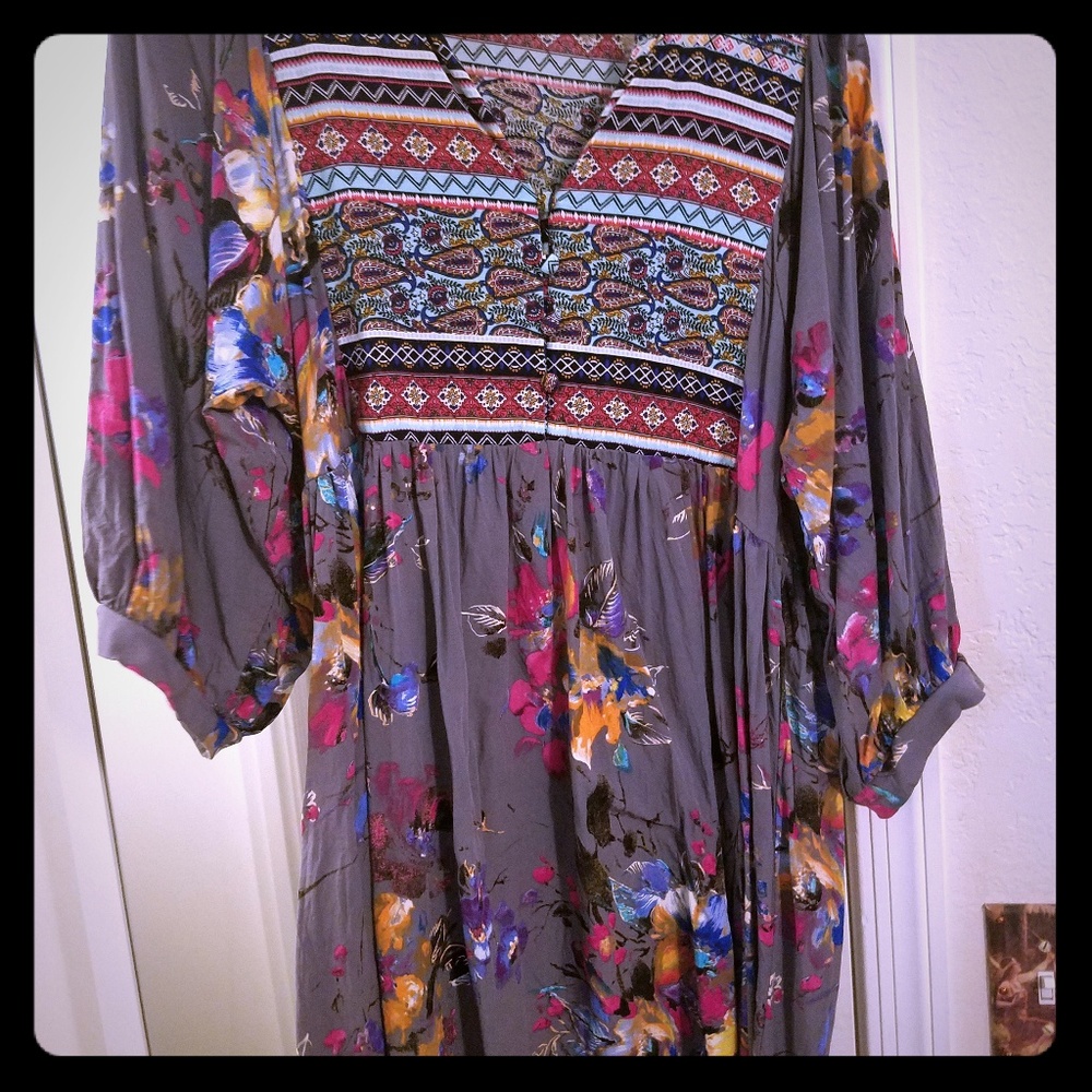 Umgee Floral Tunic